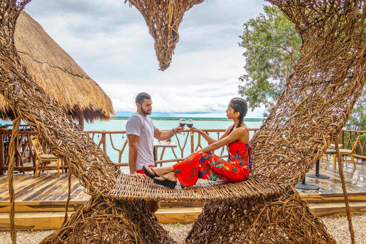Xcabal Hotel Boutique Bacalar Eksteriør bilde