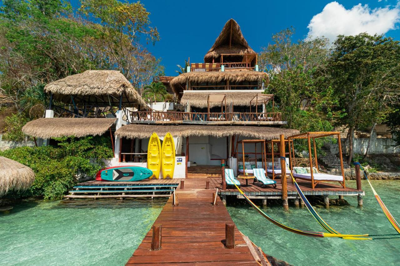 Xcabal Hotel Boutique Bacalar Eksteriør bilde